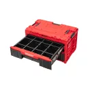QBRICK SYSTEM ONE Cutie de unelte cu 2.0 sertare Roșu