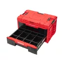 QBRICK SYSTEM ONE Cutie de unelte cu 2.0 sertare Roșu