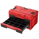 QBRICK SYSTEM ONE 2.0 Cutie scule cu 3 sertare Red Ultra HD
