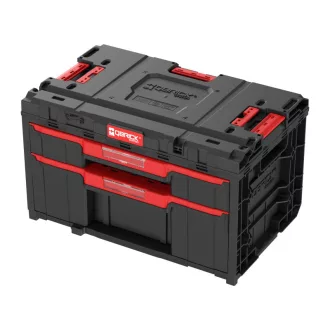 QBRICK SYSTEM ONE PLUS 2.0 Cutie pentru scule cu 2 sertare