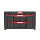 QBRICK SYSTEM ONE 2 Cutie de unelte cu două sertare PROMO