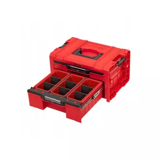   QBRICK SYSTEM PRO 2.0 Sistem de cutii pentru scule cu sertare 6 Red Ultra HD
