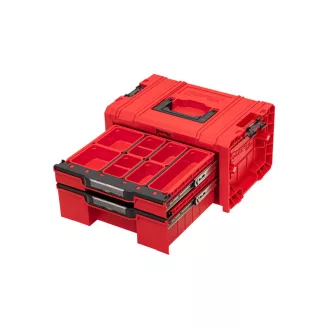   QBRICK SYSTEM PRO 2.0 Sistem de cutii pentru scule cu sertare 6 Red Ultra HD