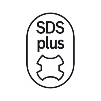   BOSCH Adaptor suport bit SDS-Plus -> 1/4" 79 mm magnetic