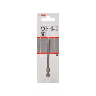 Vârf de vârf BOSCH T15 x 89 mm 1/4" Extra Hard