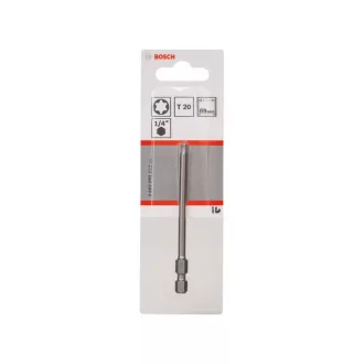 Vârf de vârf BOSCH T20 x 89 mm 1/4" Extra Hard