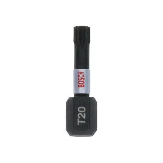   BOSCH Bithegy Torx T20 x 25 mm 1/4" Tic Tac în cutie Impact Control (25 buc)