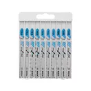 Set de pânze de ferăstrău BOSCH pentru decoupage 10 piese clemă în T pentru metal