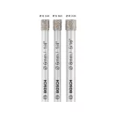 BOSCH PRO Trusă de burghie cu diamant pentru foraj uscat, 3 piese (6 / 6 / 8 x 66 mm) cu prindere cilindrică