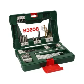 Set de vârf și burghiu BOSCH 48 buc V-Line