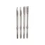 BOSCH Set de tije de dalta 4 piese 400 mm auto-ascutit R-Tec Sharp/Speed SDS-Max