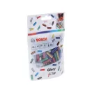 Cartuș de lipici BOSCH cu culori mixte strălucitoare 7 x 20 mm Gluey (70 buc)