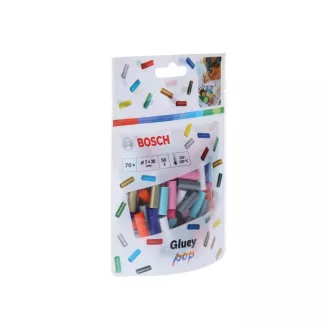   BOSCH Cartuș de lipici 8 culori POP mix 7 x 20 mm Lipici (70 buc)