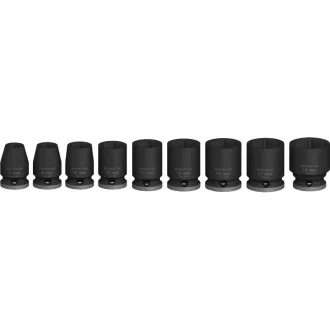   BOSCH PRO Set de chei tubulare 9 piese 3/8" 7-19 mm CrMo