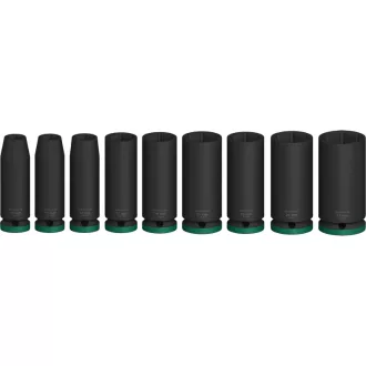   BOSCH PRO Set de chei tubulare lungi pentru mașină, 9 piese, 1/2" 10-27 mm CrMo
