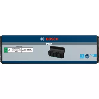   BOSCH PRO Set de chei tubulare lungi pentru mașină, 9 piese, 1/2" 10-27 mm CrMo