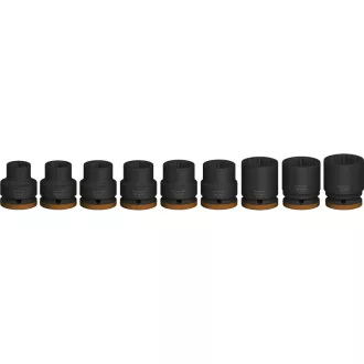   BOSCH PRO Set de chei tubulare pentru mașină, 9 piese, 3/4" 17-32 mm CrMo