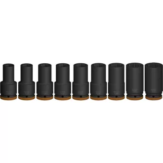   BOSCH PRO Set chei tubulare lungi pentru mașină 9 piese 3/4" 17-32 mm CrMo