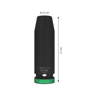   BOSCH PRO Cheie tubulară lungă pentru mașini 1/2" 10 mm CrMo