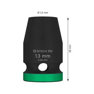   BOSCH PRO Cheie tubulară pentru mașină 1/2" 13 mm CrMo