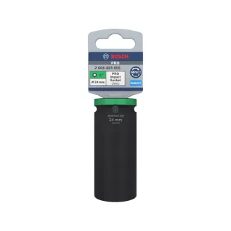   BOSCH PRO Cheie tubulară lungă pentru mașină 1/2" 24 mm CrMo