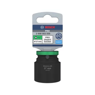 BOSCH PRO Cheie tubulară de mașină 1/2" 27 mm CrMo