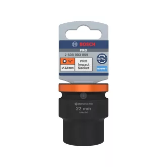 BOSCH PRO Cheie tubulară 3/4" 22 mm CrMo