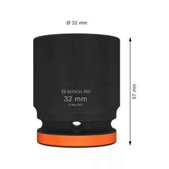 BOSCH PRO Cheie tubulară mecanică 3/4" 32 mm CrMo