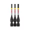 BOSCH PRO Set de vârfuri de impact 3 piese T10 / T15 / T20 x 55 mm 1/4" Hex