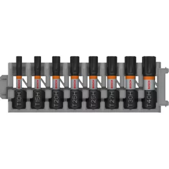   BOSCH PRO Set vârfuri de impact 8 piese T10 - T40 x 25 mm 1/4" Hex
