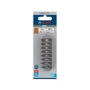 BOSCH PRO Set vârfuri de impact 8 piese T10 - T40 x 25 mm 1/4" Hex