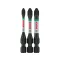 BOSCH PRO Set de capete de șurubelniță cu impact 3 piese PZ1 / PZ2 / PZ3 x 55 mm 1/4" Hex