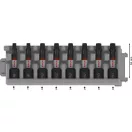 BOSCH PRO Set capete de șurubelniță impact 8 buc R1 - R3 x 25 mm Robertson 1/4" Hex