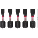 BOSCH PRO Set de capete de impact, 5 piese, 25mm (SL4,5/SL5,5x3/6,5x1db) 1/4" Hex
