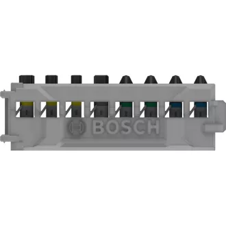   BOSCH PRO Set de vârfuri de impact 8 bucăți 25m (PH2x2 / PZ2x2 / H5/T20/T25/T30x1 buc) 1/4" Hex
