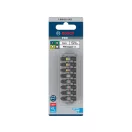 BOSCH PRO Set de vârfuri de impact 8 bucăți 25m (PH2x2 / PZ2x2 / H5/T20/T25/T30x1 buc) 1/4" Hex