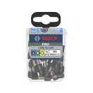 BOSCH PRO Set de biți de impact PH2/PZ2/T20/25/30x5db x 25mm în cutie Tic Tac 1/4" Hex (25 buc)
