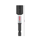 BOSCH PRO Șurubelniță cu impact magnetică 3/8" x 65 mm 1/4" Hex