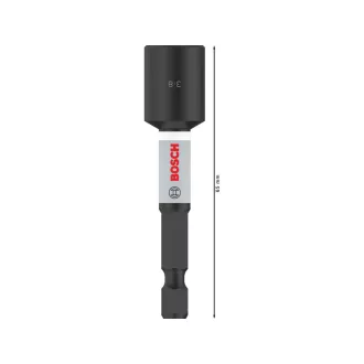   BOSCH PRO Șurubelniță cu impact magnetică 3/8" x 65 mm 1/4" Hex