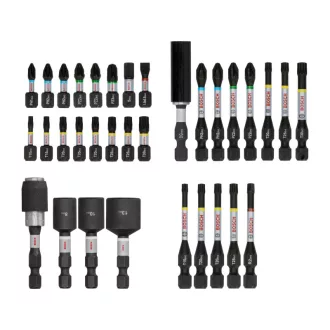   BOSCH PRO Set de vârfuri de impact, 33 de piese, 1/4" Hex