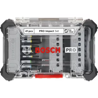 BOSCH PRO Set varfuri de impact 41 piese 1/4" Hex