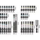 BOSCH PRO Set de vârfuri de impact 44 piese 1/4" Hex