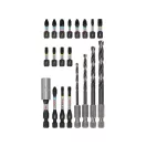 BOSCH PRO Set de vârfuri impact și burghie spirale 20 de piese 1/4" Hex