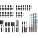 BOSCH PRO Set de vârfuri de impact și burghie universale, 40 de piese, 1/4" Hex