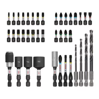   BOSCH PRO Set vârfuri de bit și burghie elicoidale 40 buc. 1/4" Hex