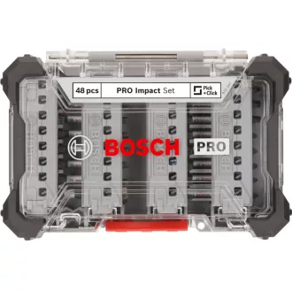 BOSCH PRO Set de vârfuri de impact 48 piese 1/4" Hex