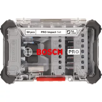 BOSCH PRO Set de varfuri de impact 50 de piese 1/4" Hex