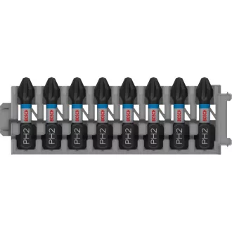 BOSCH PRO Capete de biți PH2 x 8 buc / 25 mm Pick & Click