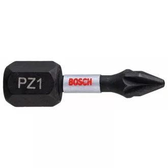   Vârf de vârf BOSCH PZ1 x 25 mm 1/4" Control impact (2 buc)