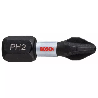   Vârf de vârf BOSCH PH2 x 25 mm 1/4" Control impact (2 buc)